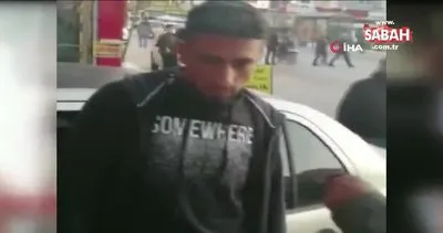 Adana’da korsan taksici hayatının şokunu yaşadı! O anlar kamerada...