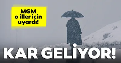 Son dakika haberi: Meteoroloji’den hava durumu ve kar yağışı uyarısı geldi! MGM o iller için tek tek uyardı!