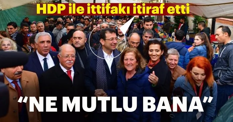 Ekrem İmamoğlu: HDP’li seçmenle ortak bir dil yakalamışsak ne mutlu bana