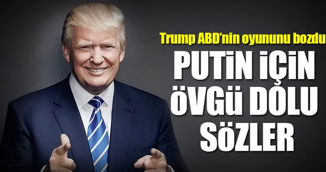 Trump ABD’nin oyununu bozdu