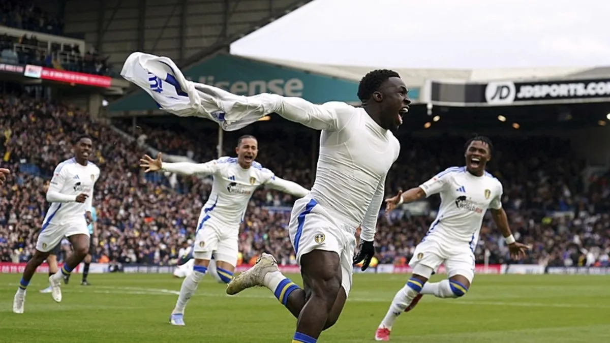 Leeds United ve Burnley, Premier Lig’e yükseldi Leeds United ve Burnley, Premier Lig’e yükseldi