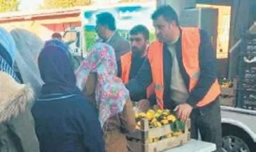 Belediye’den çocuklara C vitamini