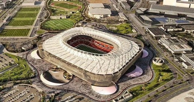 Katar'da 2022 Dünya Kupası'nın simgelerinden er-Rayyan Stadyumu açıldı