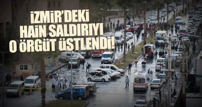 İzmir’deki terör saldırısını TAK üstlendi