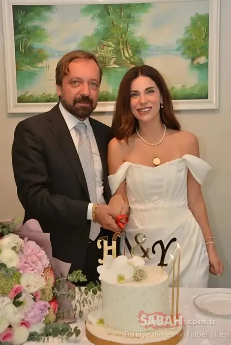 Güzel oyuncu Yeşim Dalgıçer Ağaoğlu ailesine gelin oldu! İşte Yeşim Dalgıçer ile Hakkı Ağaoğlu’nun düğününden kareler...