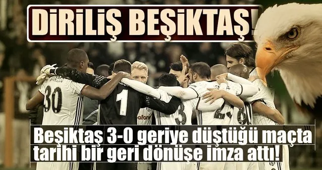 Beşiktaş 3-3 Benfica - Dev maç sona erdi!
