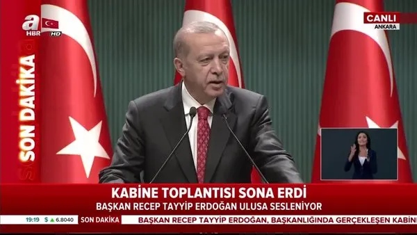 Başkan Erdoğan yeni normalleşme planını açıkladı! İşte alınan kararlar | Video