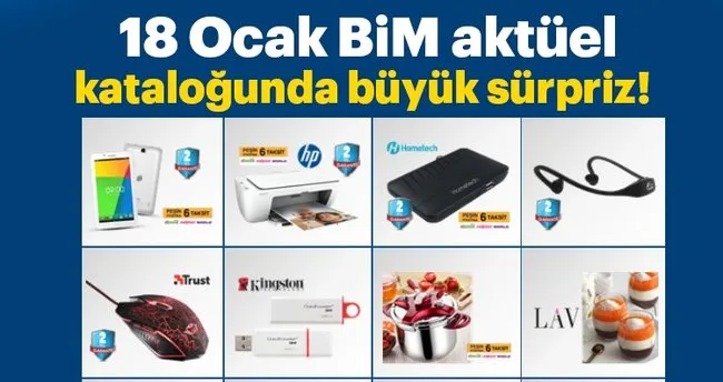 18 ocak cuma bim aktuel urunleri