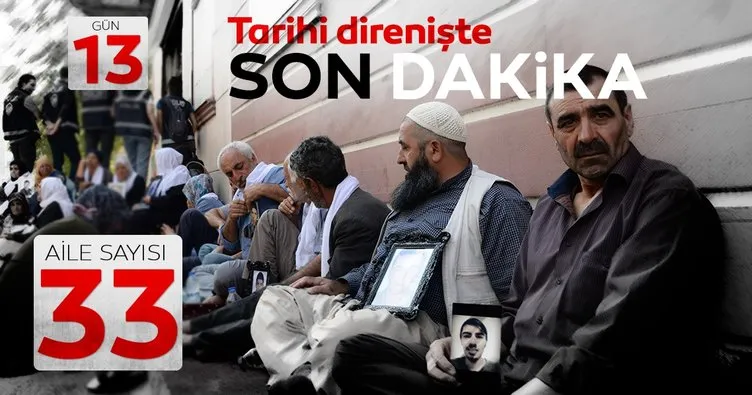 HDP önündeki eylemde 13'üncü gün; aile sayısı 33 oldu