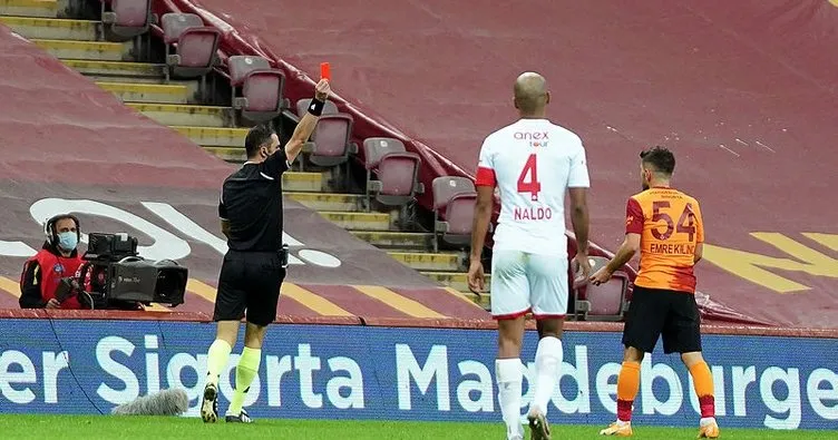 Galatasaraylı Emre Kılınç kırmızı kart için özür diledi
