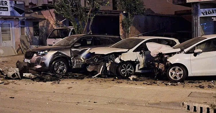 Samsun’da alkollü dehşeti: 5 araca ve trafoya çarptı!