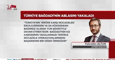Türkiye, DEAŞ elebaşı Ebubekir el Bağdadi’nin ablasını yakaladı!