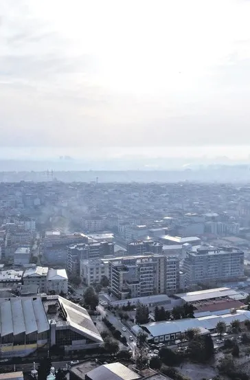 İstanbul’un üstüne gri örtü
