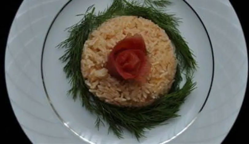 Domatesli Pilav