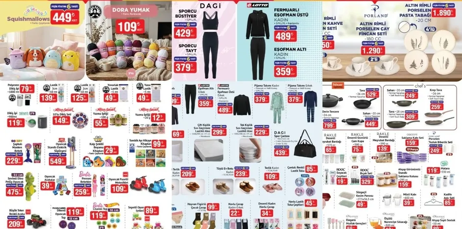 İNDİRİMLER BAŞLIYOR!✨BİM aktüel 20-23 Ocak indirimleri: Fincan seti, örgü ipleri, oyuncak süpürge...