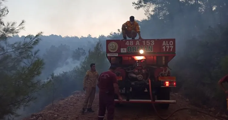 Son dakika: Muğla’da büyük orman yangını kontrol altına alındı