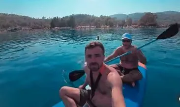 Kürek sörfü yaparken suya düştü: Arama çalışmaları devam ediyor! #mugla