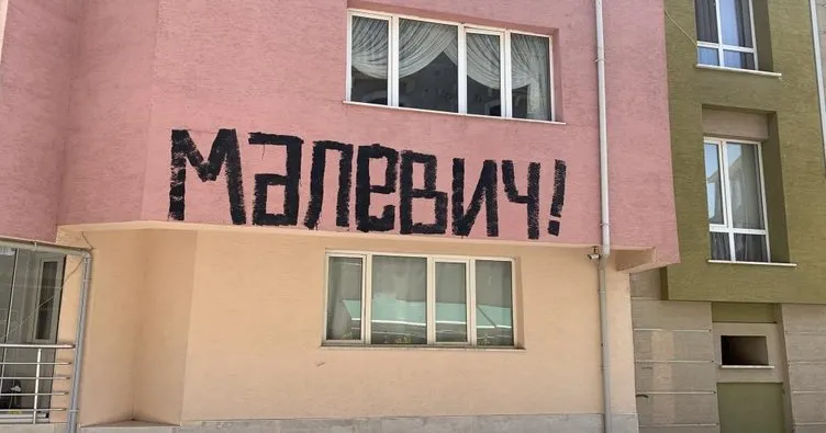 Eskişehir’deki binalara spreyle Rusça aynı kelimeyi yazıyor! Vatandaşlar tepkili
