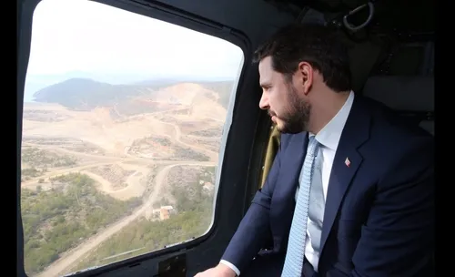 Berat Albayrak Akkuyu'da incelemelerde bulundu-1