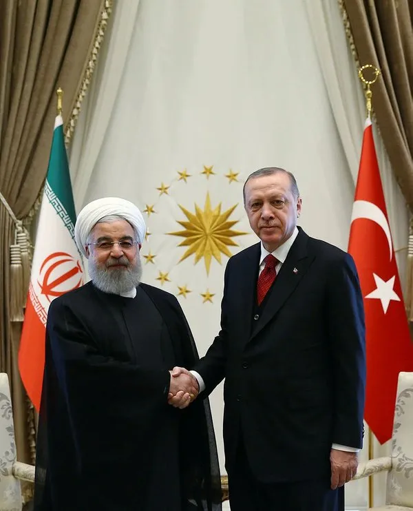 İran Cumhurbaşkanı Hasan Ruhani Ankara'da