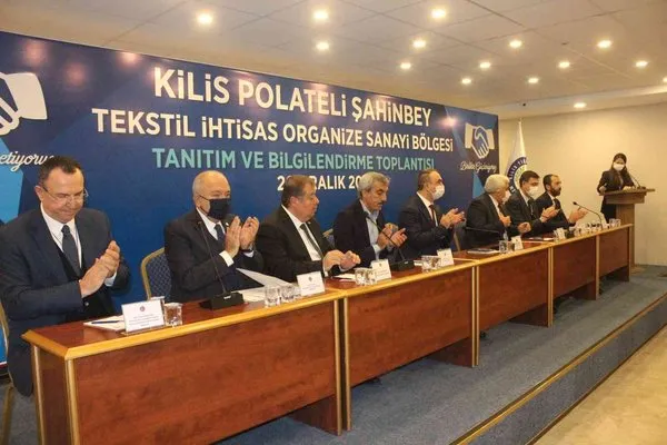 Kilis’te Tekstil İhtisas Organize Sanayi Bölgesi’nin lansmanı yapıldı