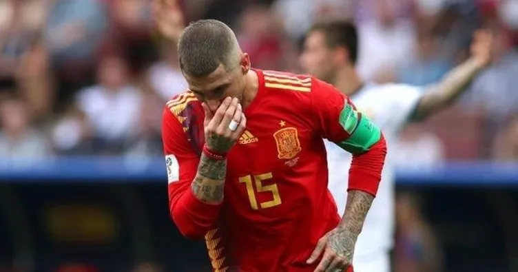 İspanya elendi, Sergio Ramos gözyaşlarını tutamadı