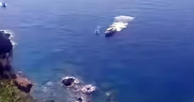Gazipaşa’da otomobil denize uçtu