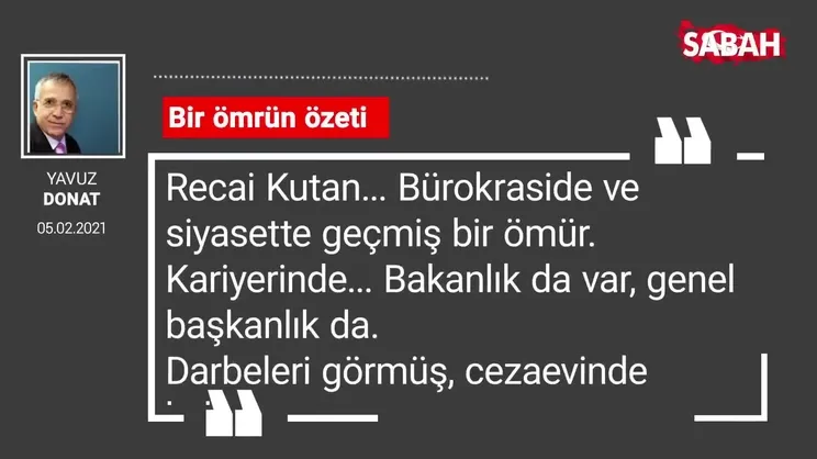 Yavuz Donat | Bir ömrün özeti