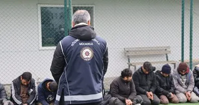Polisi görünce kaçmaya çalışan minibüsten 20 kaçak göçmen çıktı #amasya
