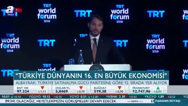 Bakan Albayrak: Yılı pozitif büyümeyle kapatacağız