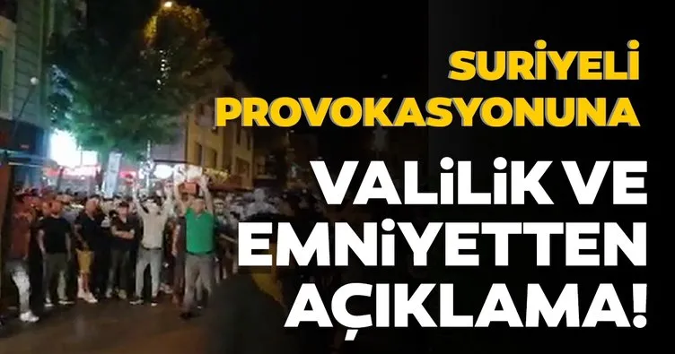 Valilikten Küçükçekmece’deki olayla ilgili son dakika açıklaması!