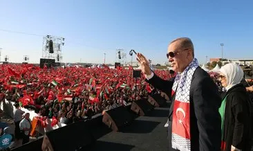 Başkan Erdoğan’dan İstanbul’dan dünyaya net mesaj: İsrail sen işgalcisin, örgütsün!
