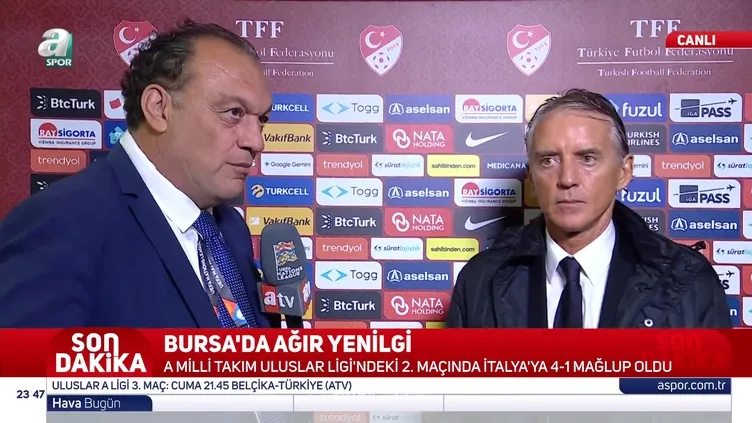 TIKLA İZLE | Roberto Mancini, Türkiye maçındaki galibiyeti yorumladı!