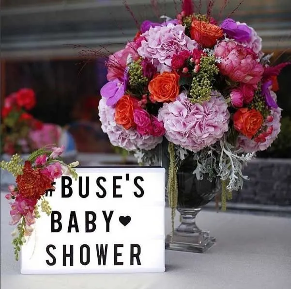Buse Terim doğumdan bir ay önce Baby Shower partisi yaptı