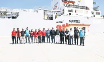 9’uncu iyilik gemisi 3 bin ton malzemeyle Mısır’da