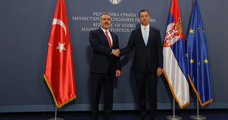 Bakan Fidan Sırbistan’da: Mevkidaşı Duriç ile görüştü