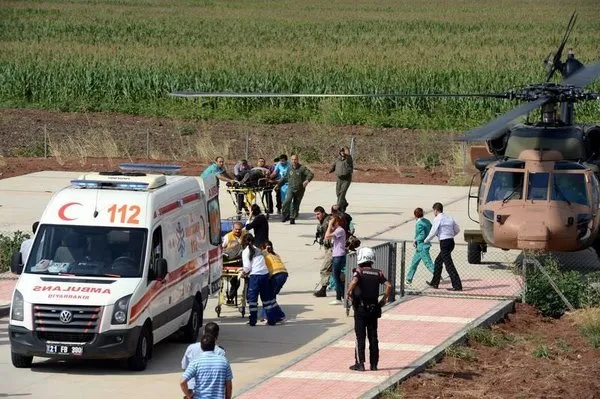 Askeri helikopter düştü