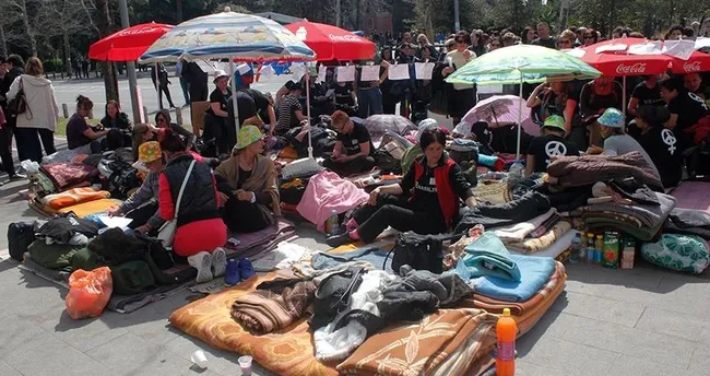 Karadağlı annelerin açlık grevi sürüyor