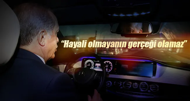 Hayali olmayanın gerçeği olamaz