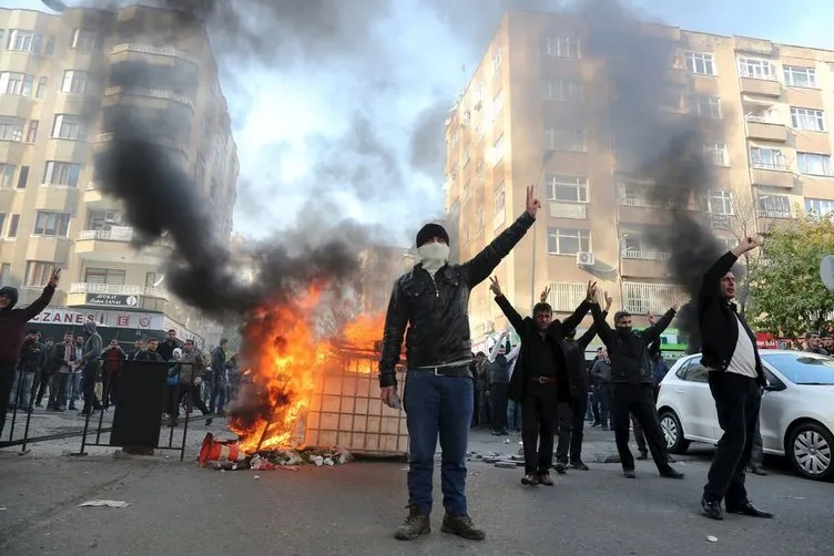 Diyarbakır’da eylem çağrısı sokakları savaş alanına çevirdi!