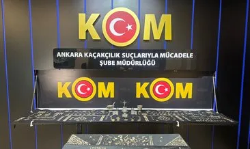 Anadolu’nun 2 bin yıllık mirasını talan etmeye çalışanlara polisten darbe! #ankara