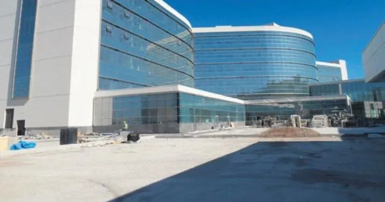 Şehir hastanesinin yüzde 95’i tamamlandı