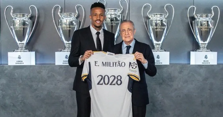 Real Madrid, Eder Militao’nun sözleşmesini uzattı