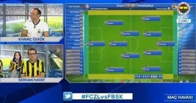 Zorya - Fenerbahçe maçı sırasında FBTV’de şok hata!