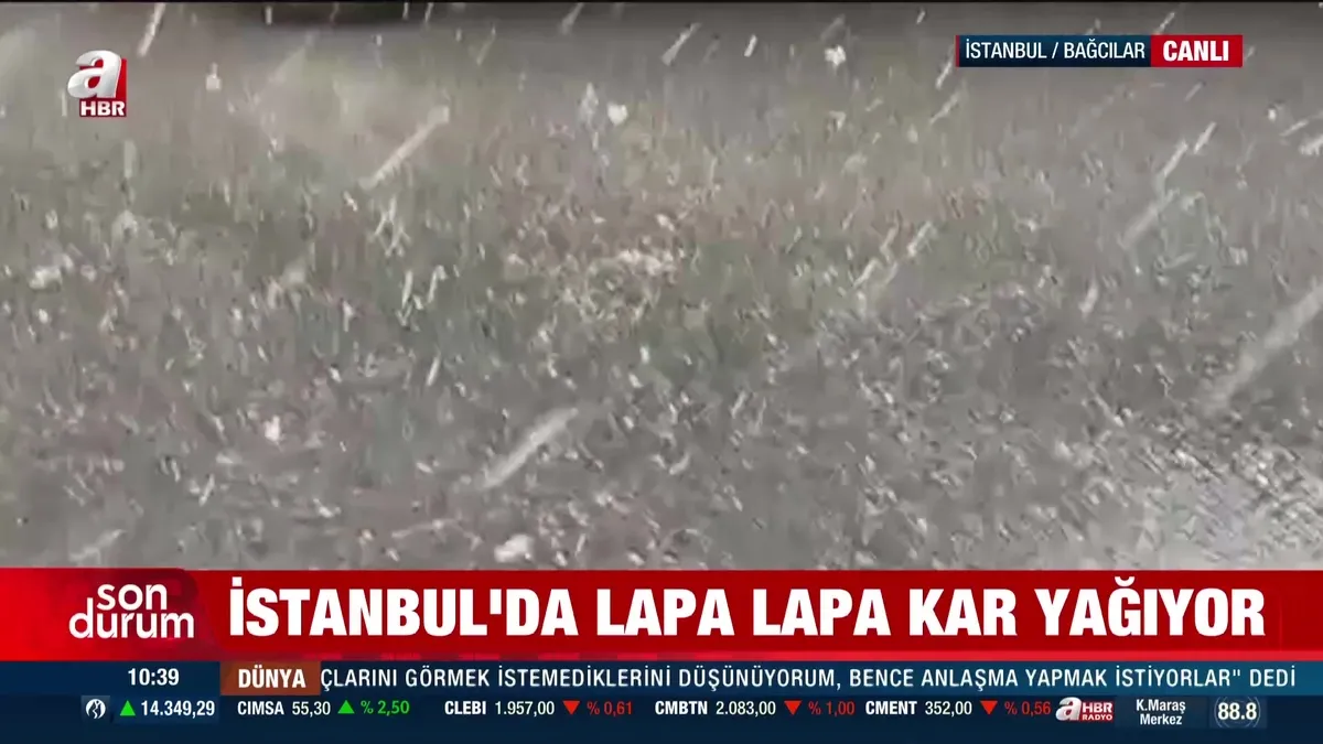 İstanbul’a kış geri döndü: Megakent beyaza büründü | Video videosunu izle İstanbul’a kış geri döndü: Megakent beyaza büründü | Video videosunu izle