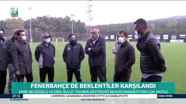 Fenerbahçe'de Erol Bulut ve Emre Belözoğlu'nun beklentileri karşılandı