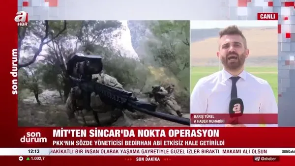 MİT'ten Sincar'da nokta operasyon! PKK'nın sözde yöneticisi etkisiz hale getirildi | Video