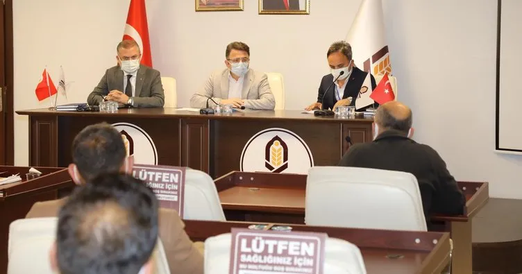 Kızıltepe-Ceylanpınar Yolu çalışmaları ile ilgili toplantı yapıldı