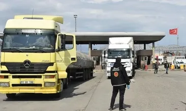 Habur’dan TIR çıkışında rekor kırıldı