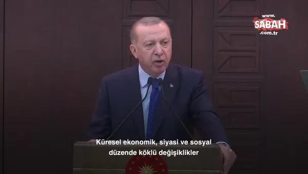 Erdoğan'dan sağlık çalışanlarına teşekkür mesajı | Video